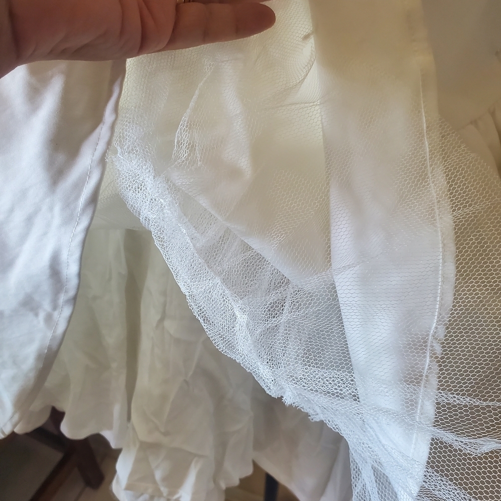 Princess Polly Strapless White Dress Size 6 - Picture 8 of 10
